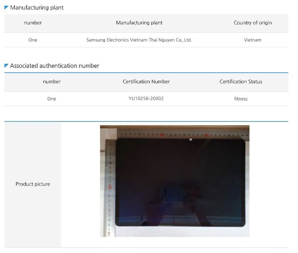 Ảnh thực tế Galaxy Tab S7+ (ảnh 2) Ảnh thực tế Galaxy Tab S7+ (ảnh 2)