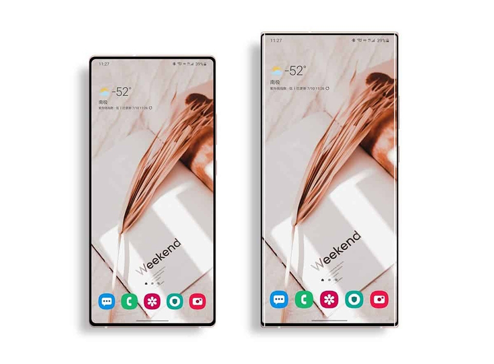Ảnh render Galaxy Note 21 Ultra