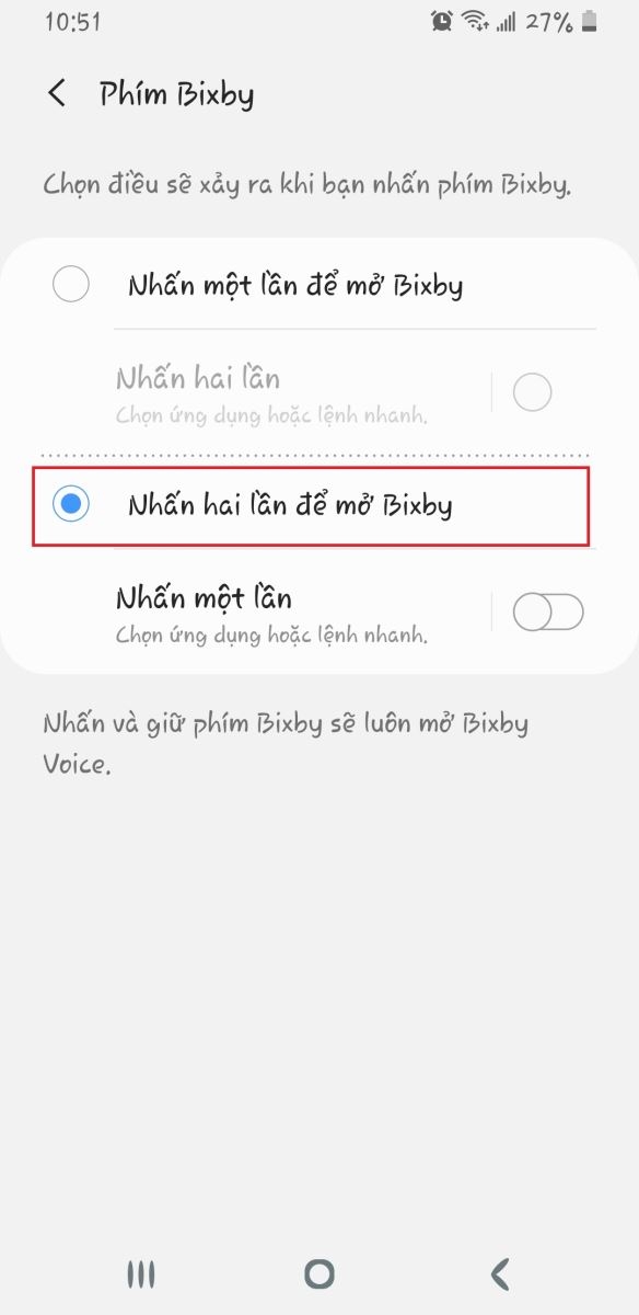 tắt bixby samsung