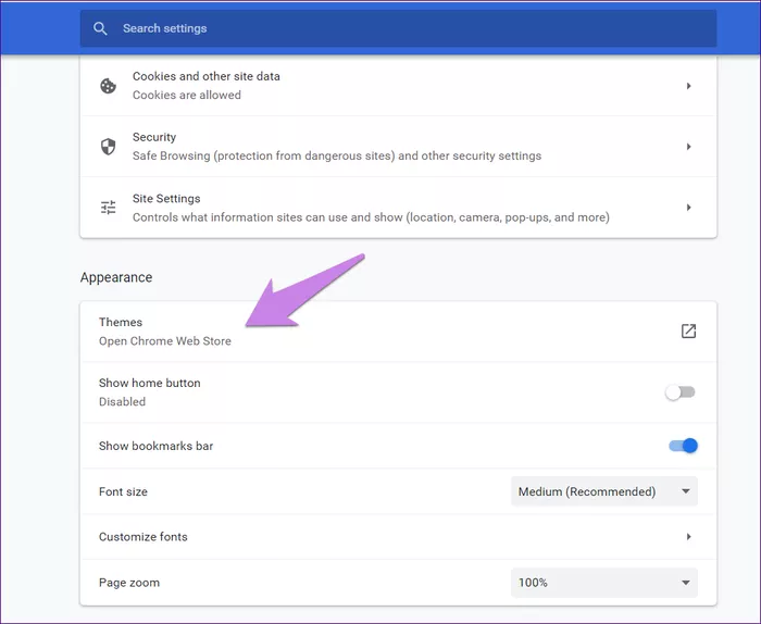 đổi màu tab chrome