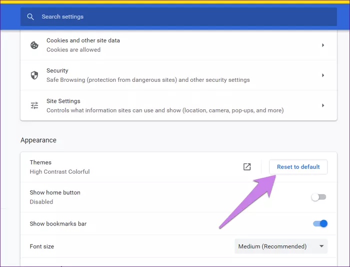 đổi màu tab chrome