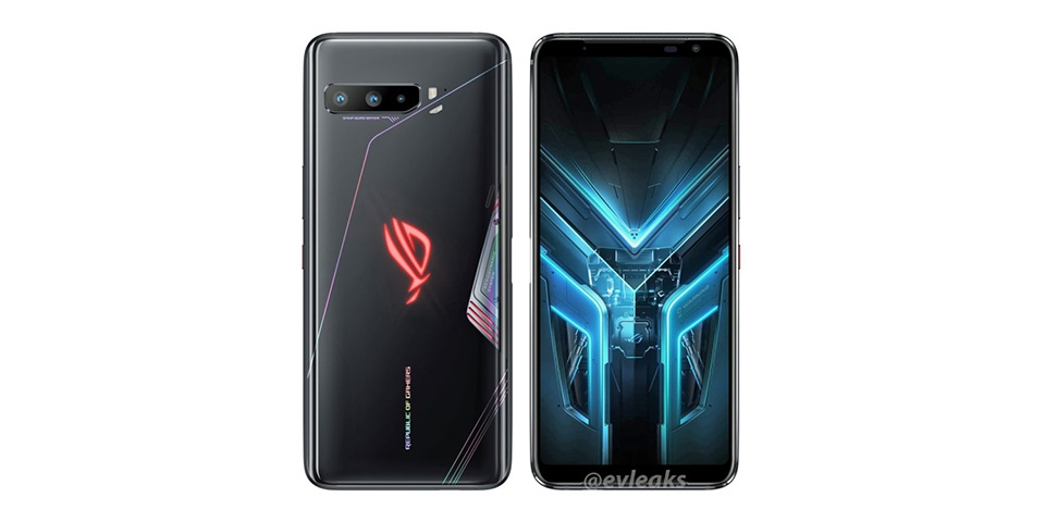 Ảnh render ROG Phone 3