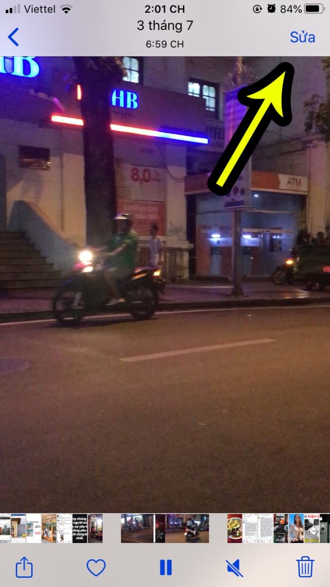 tắt âm thanh video iphone