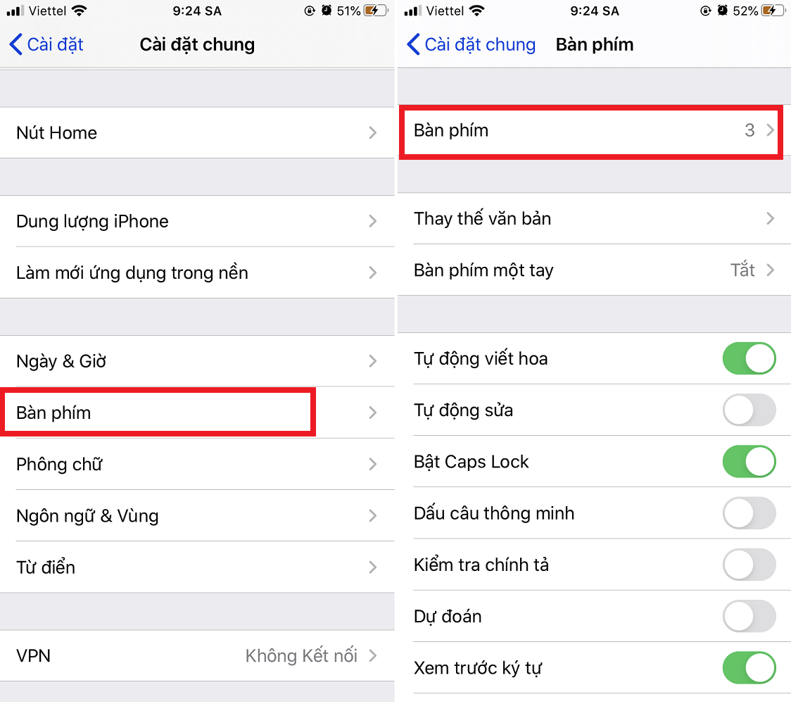 xóa phím emoji khỏi bàn phím iphone