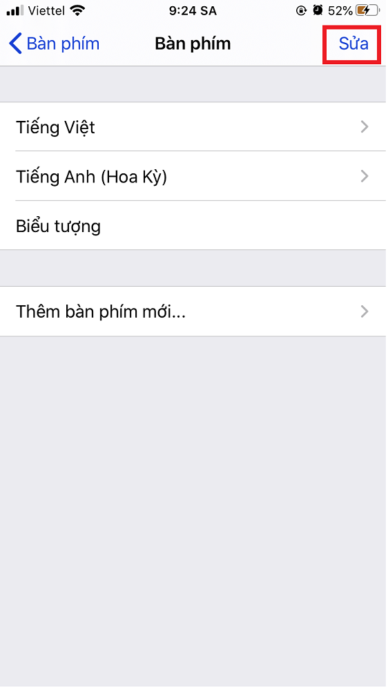xóa emoji khỏi bàn phím iphone