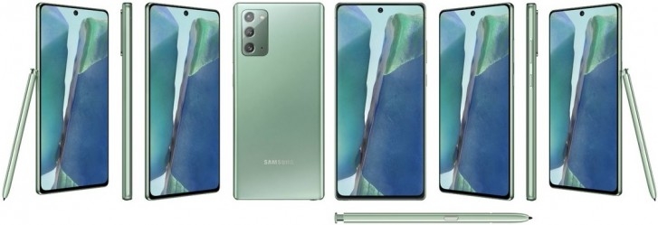 Màu sắc Galaxy Note 20 plus