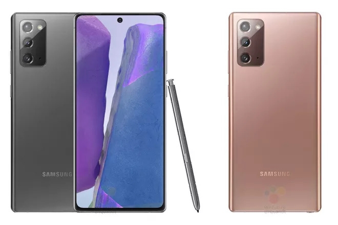 Thiết kế Samsung Galaxy Note 20