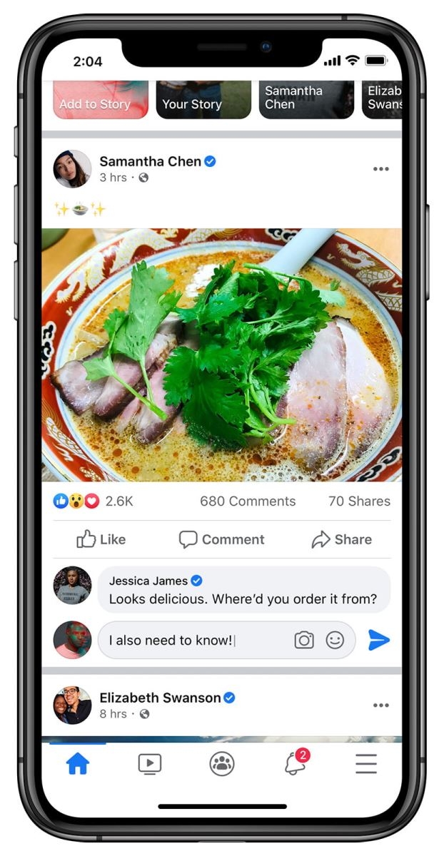 facebook giao diện mới