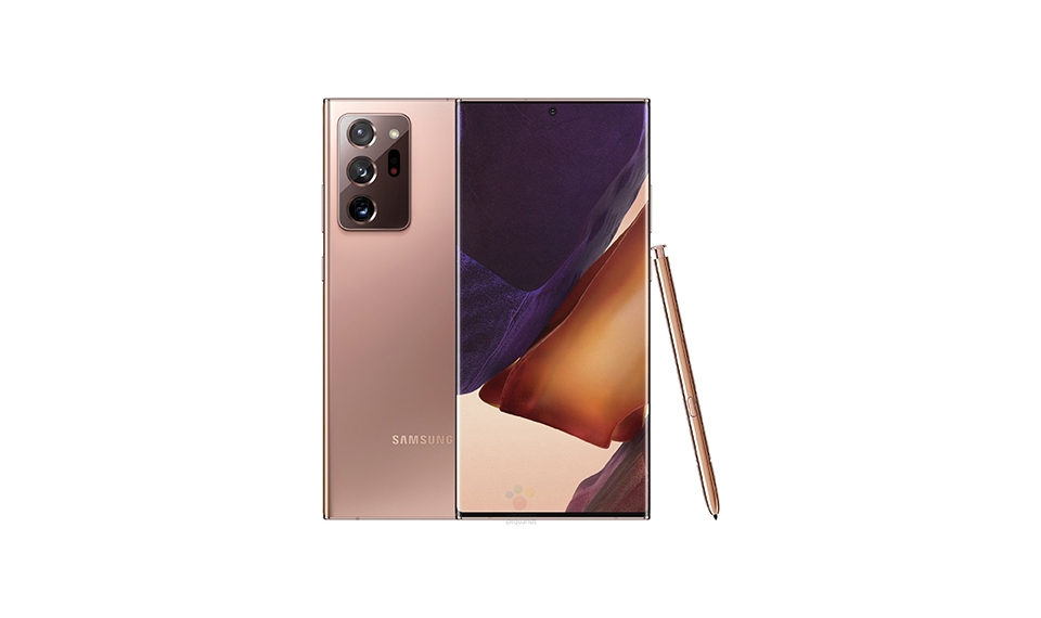 Samsung Galaxy Note 20 có mấy màu? màu Mystic Bronze
