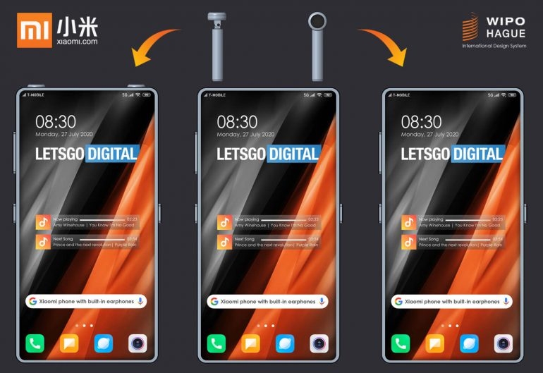 Xiaomi sắp tạo ra smartphone có thể lắp tai nghe vào cạnh trên 2