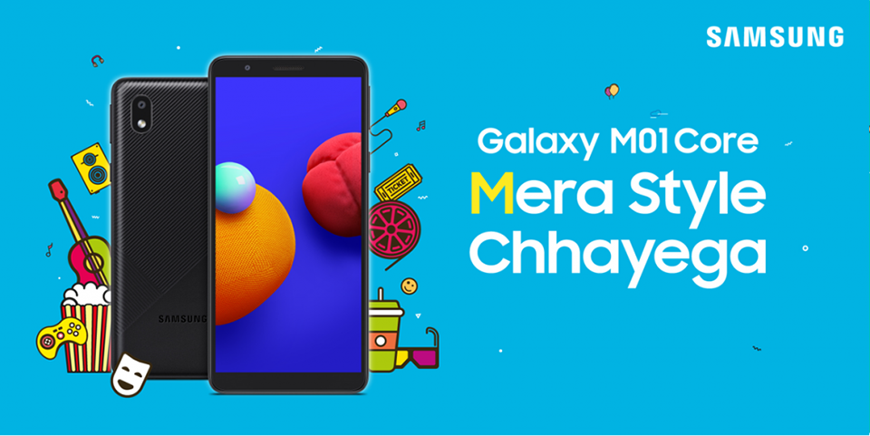 Galaxy M01 Core ra mắt (ảnh 1) Galaxy M01 Core ra mắt (ảnh 1)