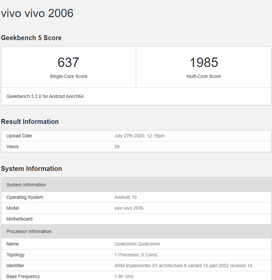 Thông tin Vivo V60s 5G (ảnh 1)