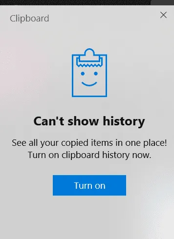 clipboard windows 10