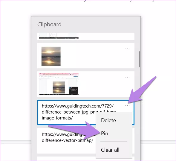 clipboard windows 10