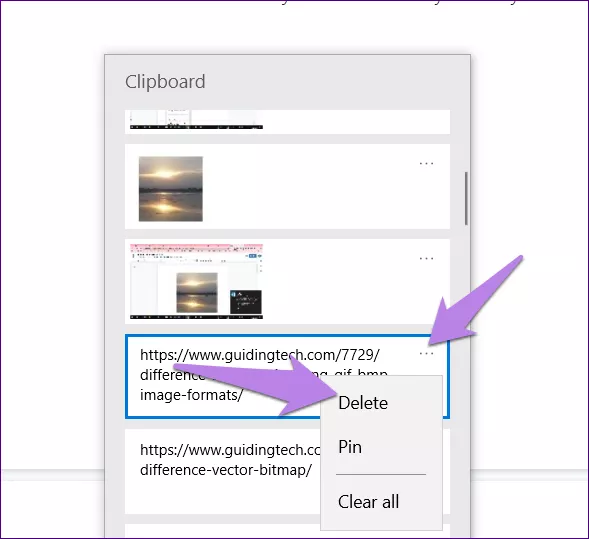 clipboard windows 10