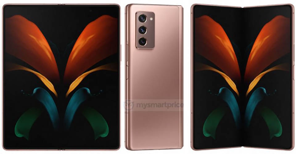 Galaxy Z Fold 2 lộ ảnh render (ảnh 2)