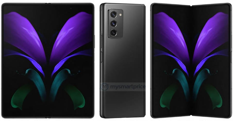 Galaxy Z Fold 2 lộ ảnh render (ảnh 4)