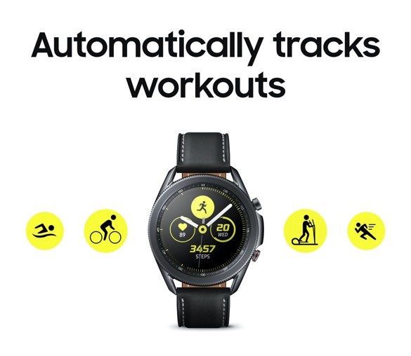 Cận cảnh mặt đồng hồ Samsung Galaxy Watch 3 trong ảnh render mới nhất 3