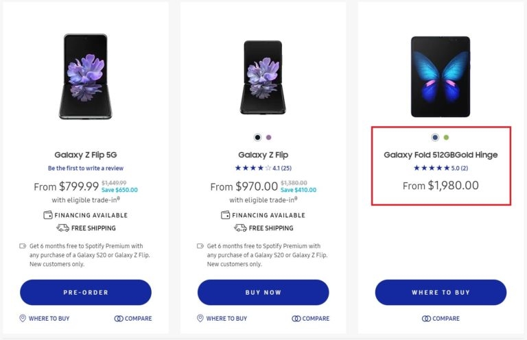 Samsung Galaxy Fold rục rịch ra mắt thêm màu mới 2