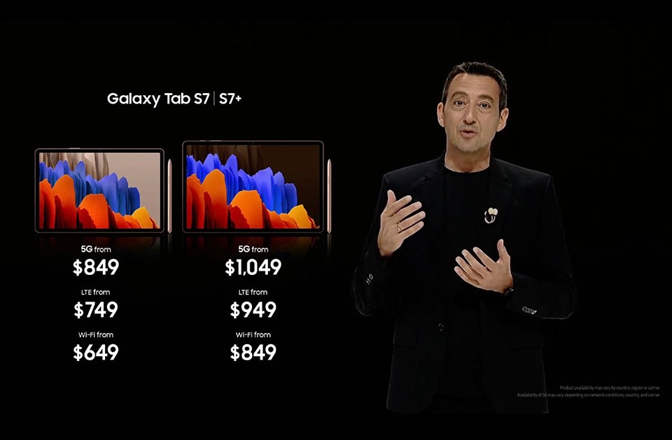 Samsung Galaxy Tab S7 series