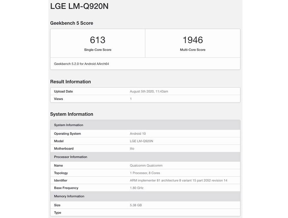 LG Q92