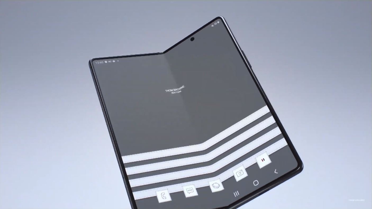 Cùng ngắm nhìn phiên bản Thom Browne đặc biệt của Samsung Galaxy Z Fold2 3