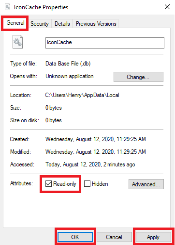 lỗi biểu tượng icon trên desktop win 10