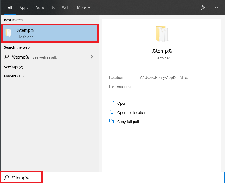 giải phóng ổ đĩa C Windows 10