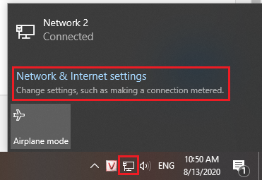 máy tính không vào được mạng LAN