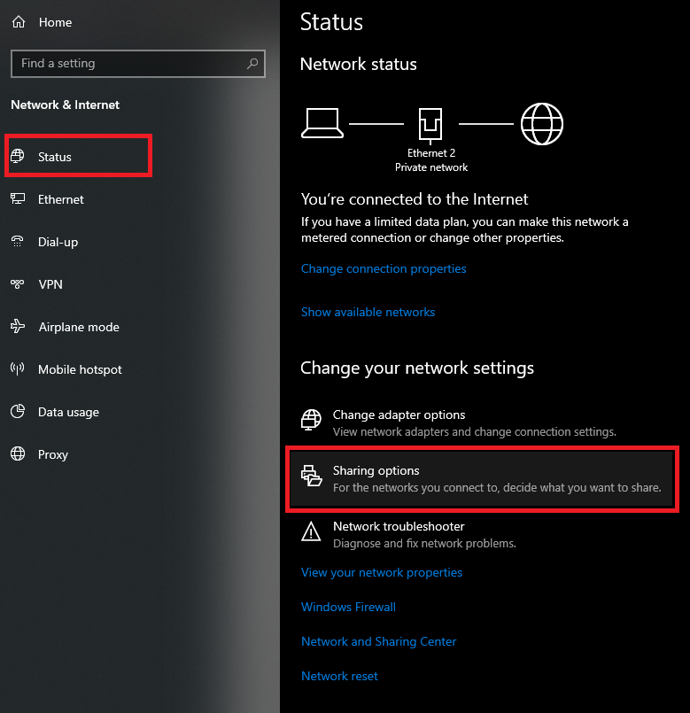 máy tính không vào được mạng LAN