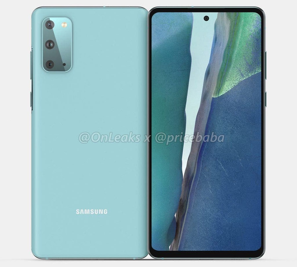 Ảnh render Galaxy S20 Fan Editon (ảnh 2) Ảnh render Galaxy S20 Fan Editon (ảnh 2)