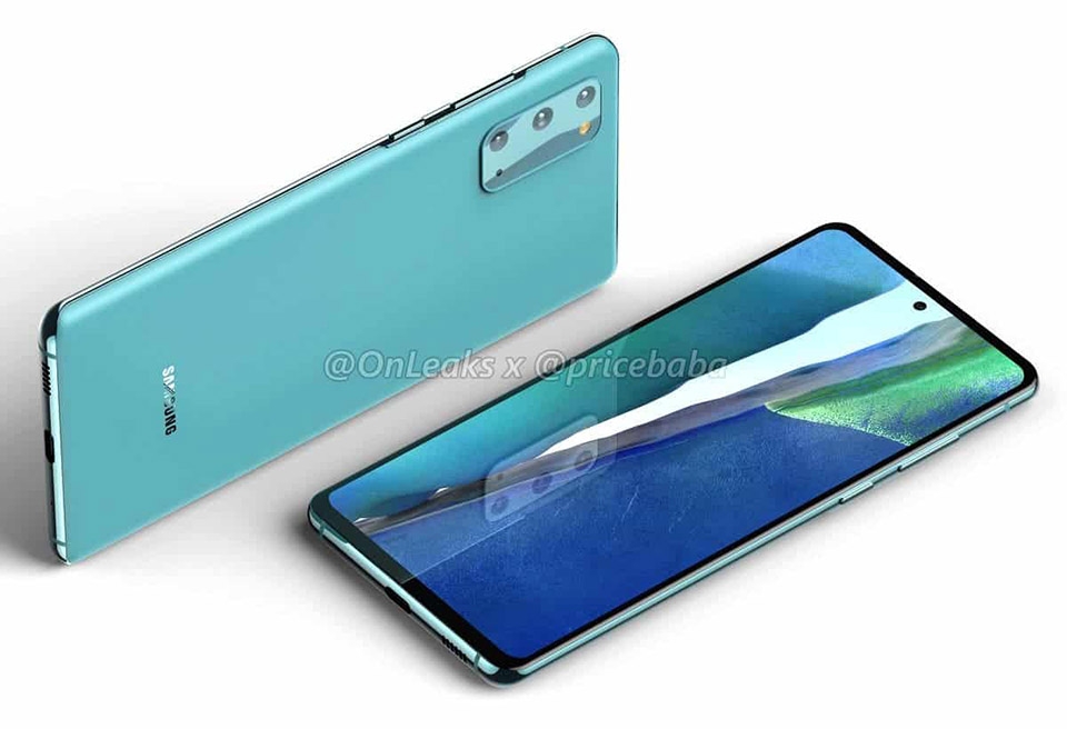 Ảnh render Galaxy S20 Fan Editon (ảnh 1) Ảnh render Galaxy S20 Fan Editon (ảnh 1)