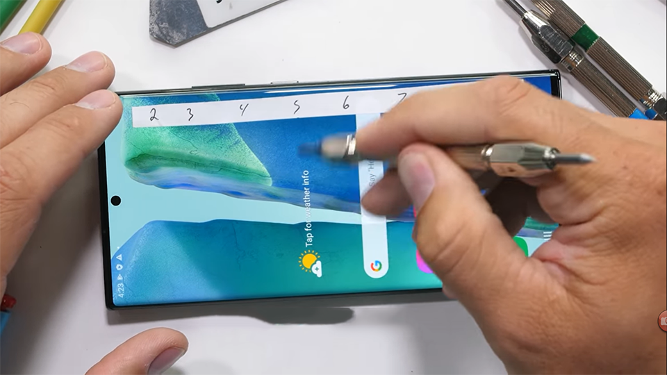 Tra tấn Galaxy Note 20 Ultra (ảnh 2)