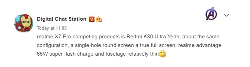 Realme X7 Pro