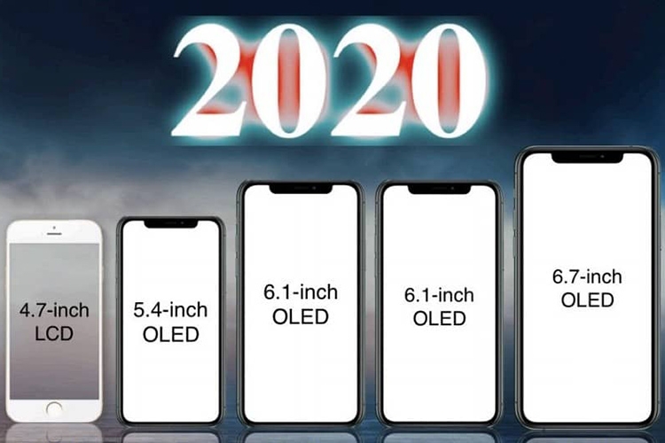 Tất tần tật về màn hình iPhone 12: Ba kích cỡ, công nghệ OLED và ẩn số 120Hz 5