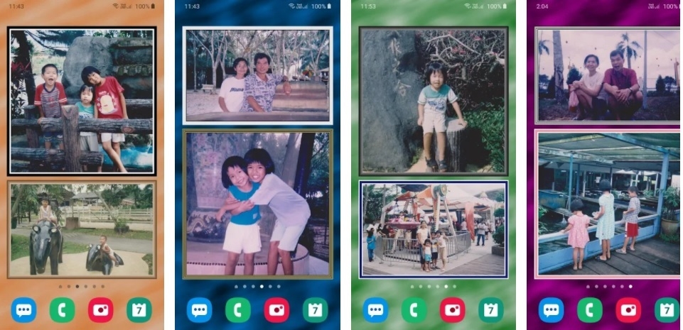 Widget Ảnh chụp +