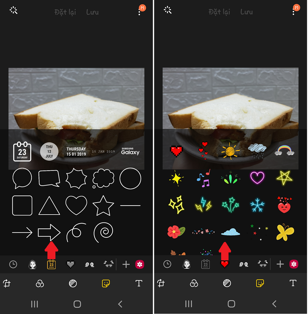 chỉnh sửa ảnh samsung