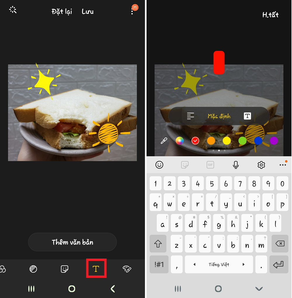 chỉnh sửa ảnh samsung