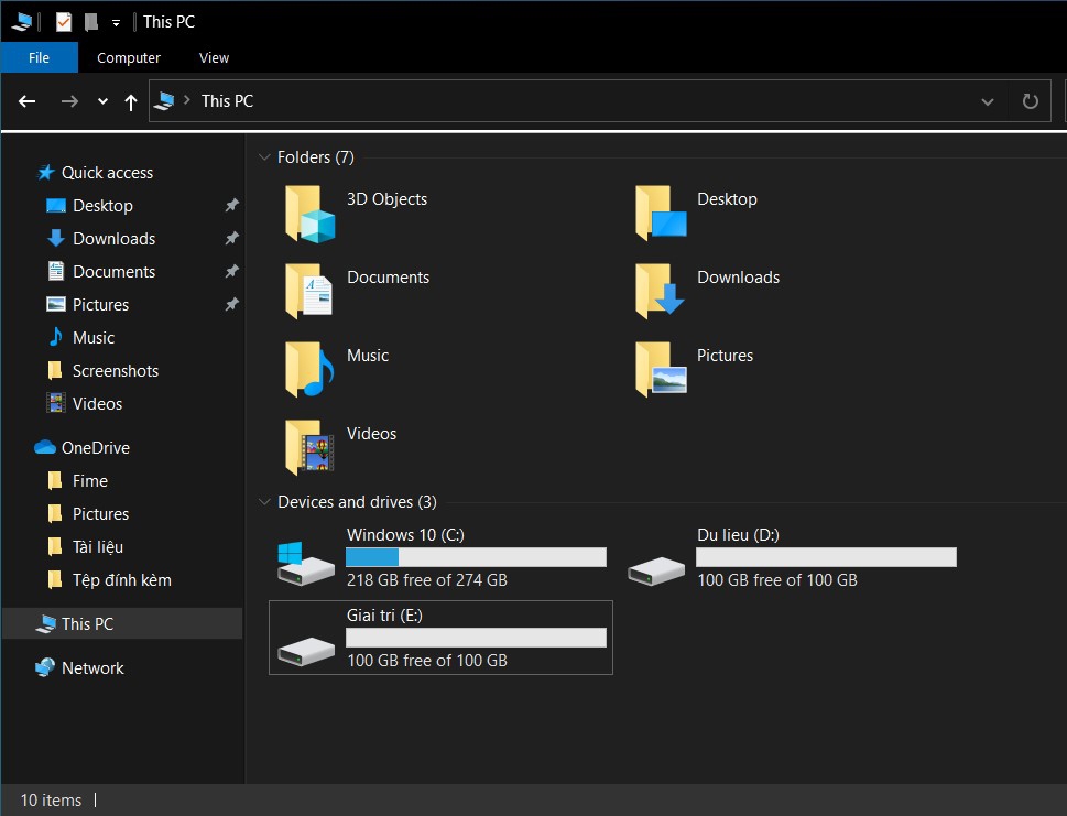 Cách gộp ổ đĩa trong Windows 10 01 Cách gộp ổ đĩa trong Windows 10 01