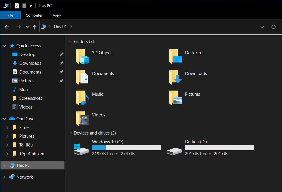 Cách gộp ổ đĩa trong Windows 10 08 Cách gộp ổ đĩa trong Windows 10 08