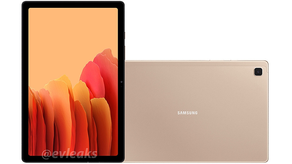 Ảnh render Galaxy Tab A7 10.4 (2020)