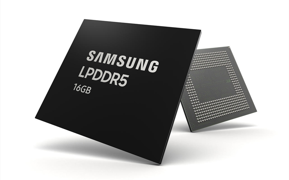 Samsung bắt đầu sản xuất hàng loạt chip 16Gb LPDDR5 DRAM Samsung bắt đầu sản xuất hàng loạt chip 16Gb LPDDR5 DRAM