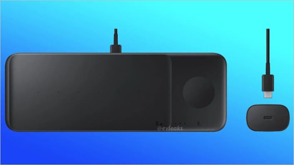 Rò rỉ hình ảnh đế sạc không dây mới của Samsung Rò rỉ hình ảnh đế sạc không dây mới của Samsung