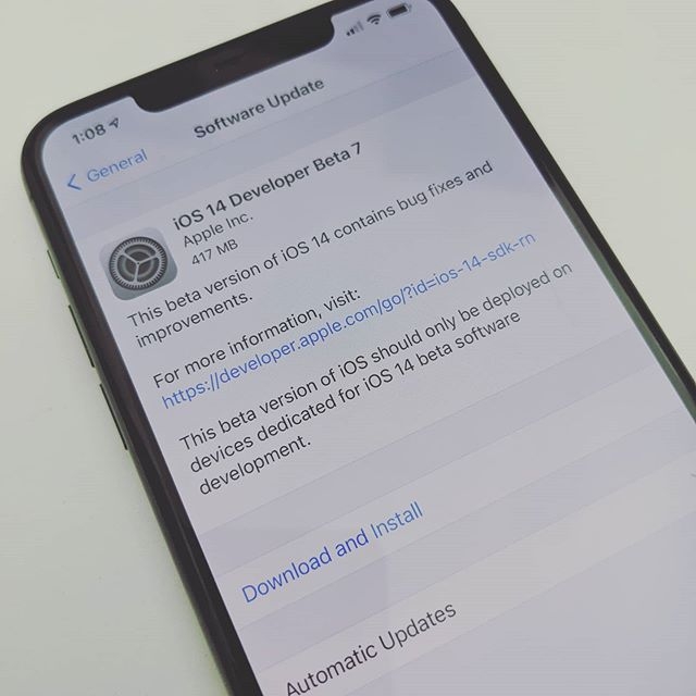 iOS 14 beta 7 01