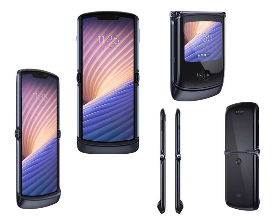 Ảnh render Motorola RAZR 2020 (ảnh 1) Ảnh render Motorola RAZR 2020 (ảnh 1)