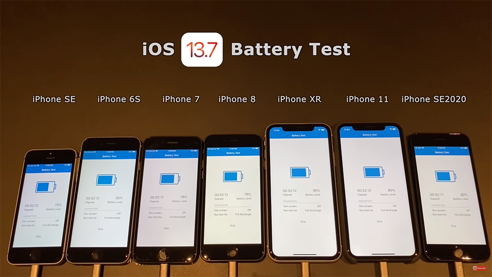 Thử nghiệm pin iOS 13.7 (ảnh 1)
