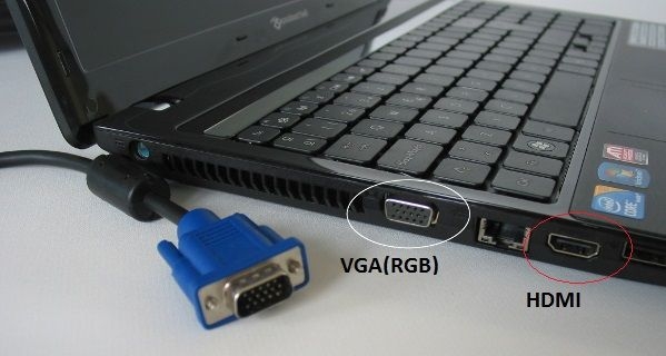 laptop và máy chiếu