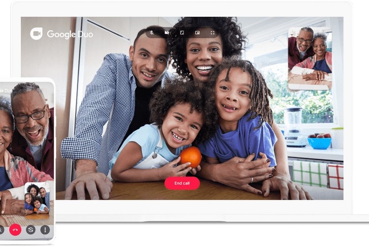 Google Duo có mặt trên Android TV