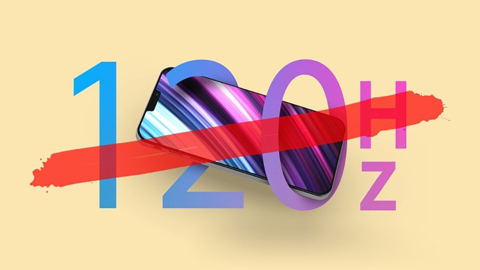 iPhone 12 sẽ không có màn hình 120Hz