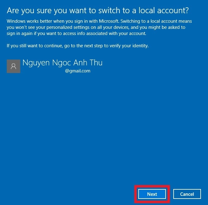 đăng xuất tài khoản microsoft - hình 13